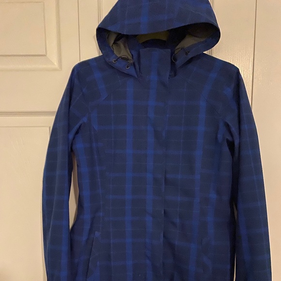 Royal Robbins Mobile Waterproof Trench Coat in Navy/Royal - Picture 3 of 6